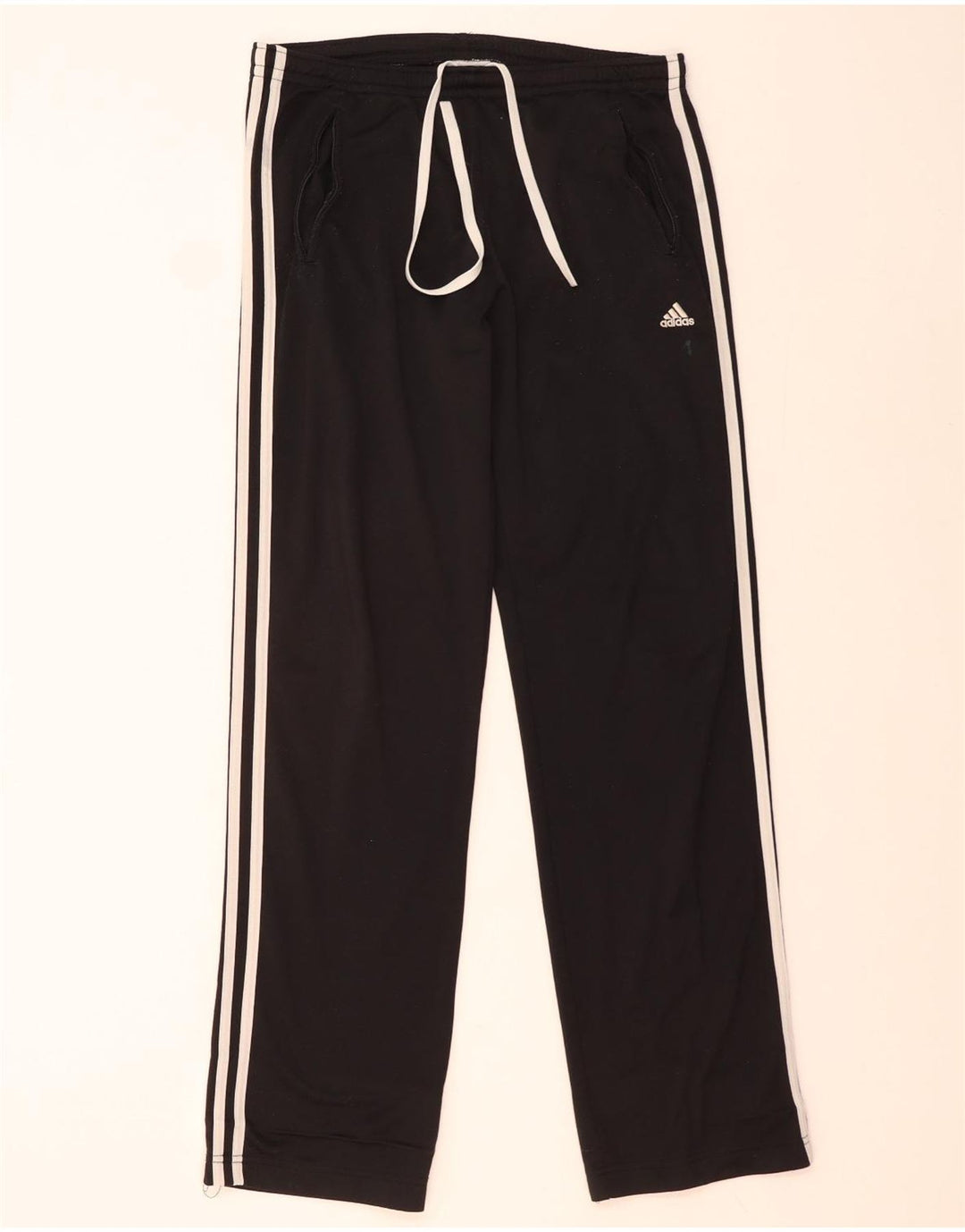 Pantaloni da tuta da uomo ADIDAS UK 36/38 Small Poliestere nero