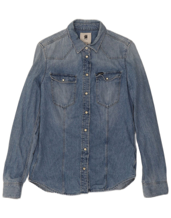 Camicia in denim da donna G-Star UK 14 Blu medio