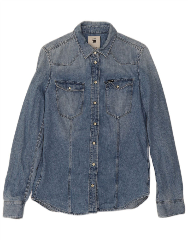 Camicia in denim da donna G-Star UK 14 Blu medio