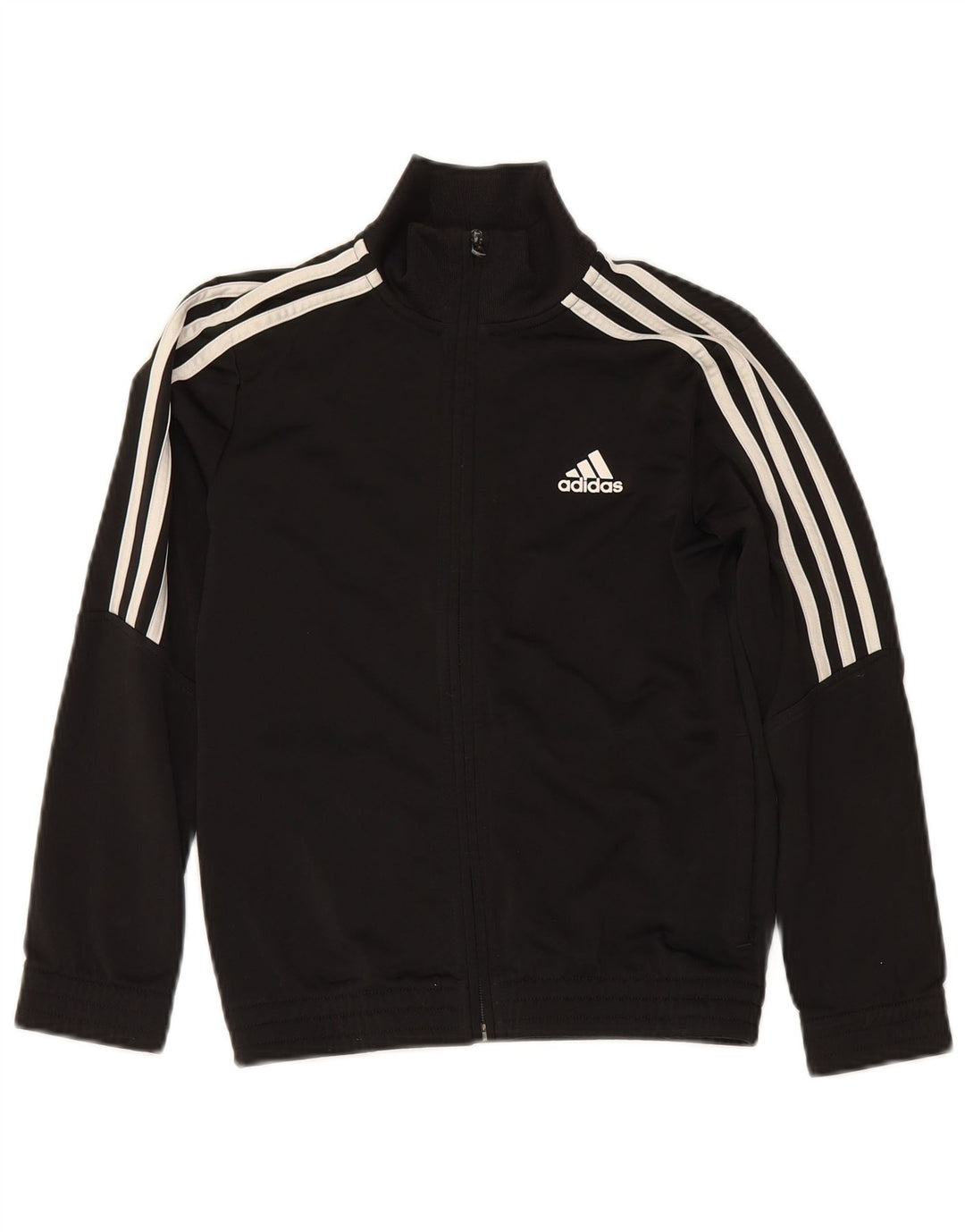 Giacca Top della tuta da ragazzo Adidas 9-10 anni in poliestere nero