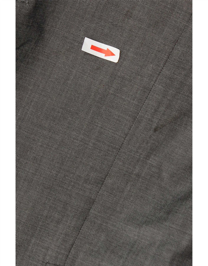 Giacca blazer a 3 bottoni Marks & Spencer da uomo UK 42 grande lana grigia