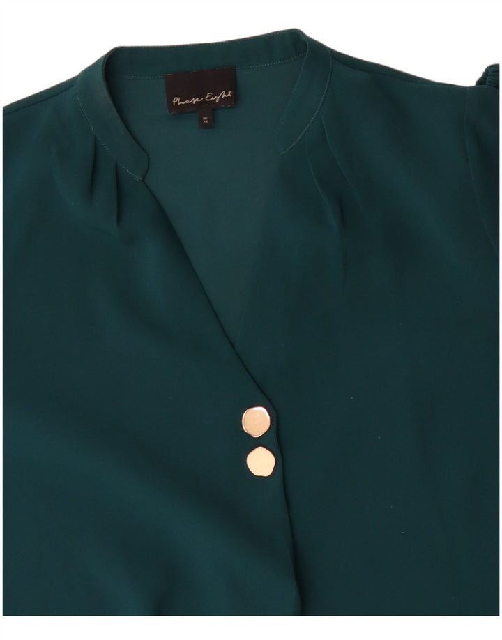 PHASE EIGHT Camicetta oversize da donna con maniche a 3/4 UK 18 XL Verde