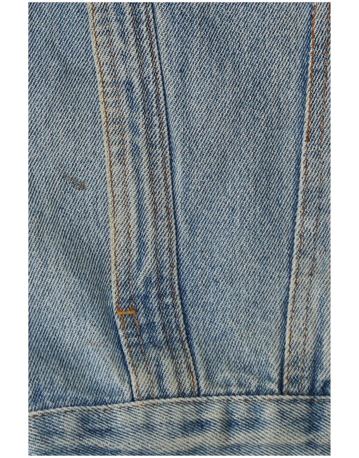Gilet in denim da uomo Lois UK 38 cotone blu medio