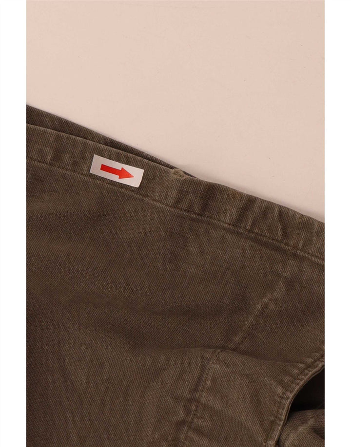Giacca militare vintage da uomo UK 40 grande color kaki