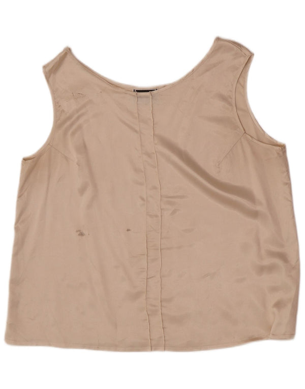 Canotta corta da donna Luisa Spagnoli IT 42 2XL Poliestere beige