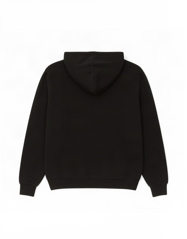 Felpa con cappuccio grafica da uomo Adidas XL in cotone nero