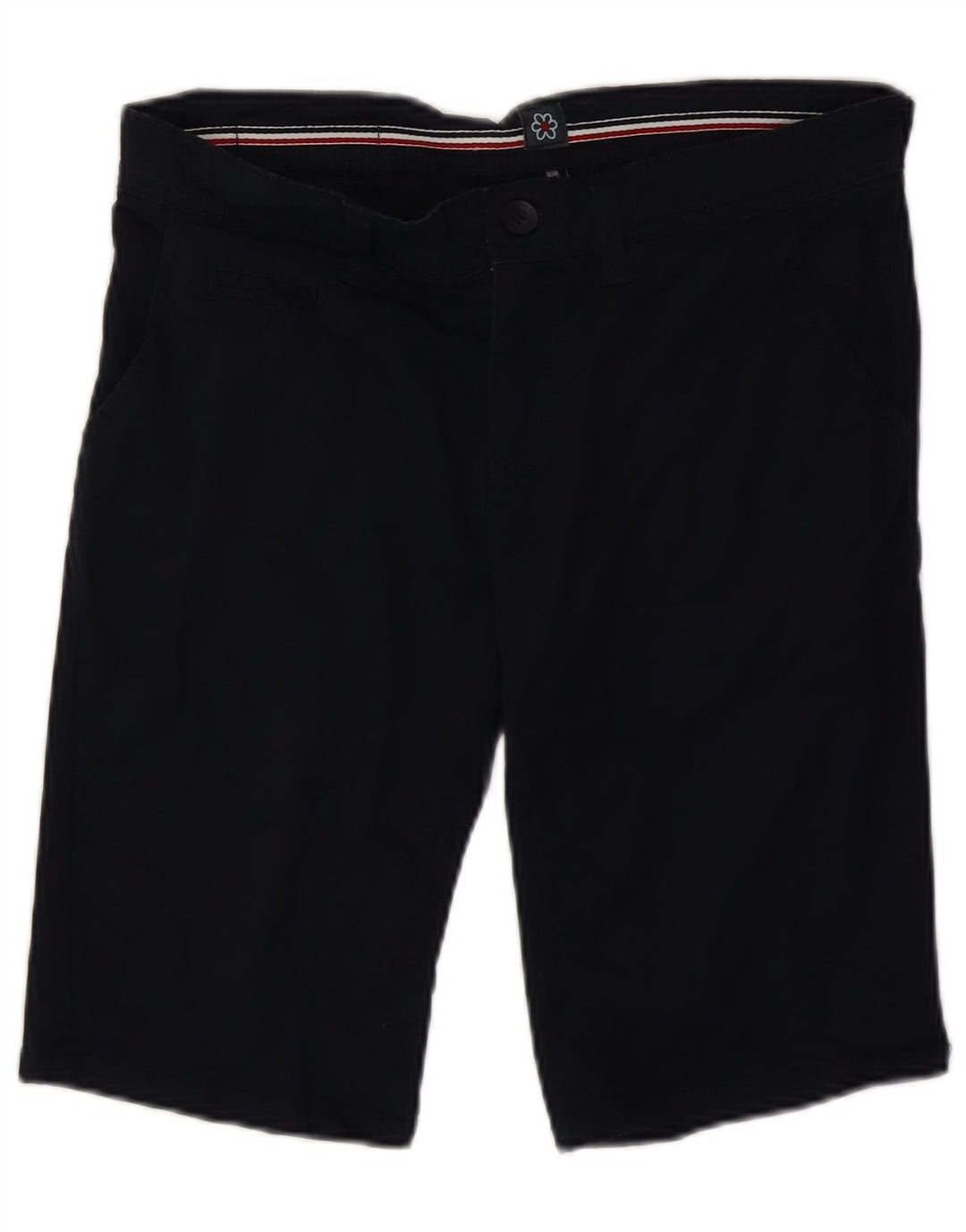 Pantaloncini chino da donna Guru IT 46 Large W34 Blu Navy Cotone