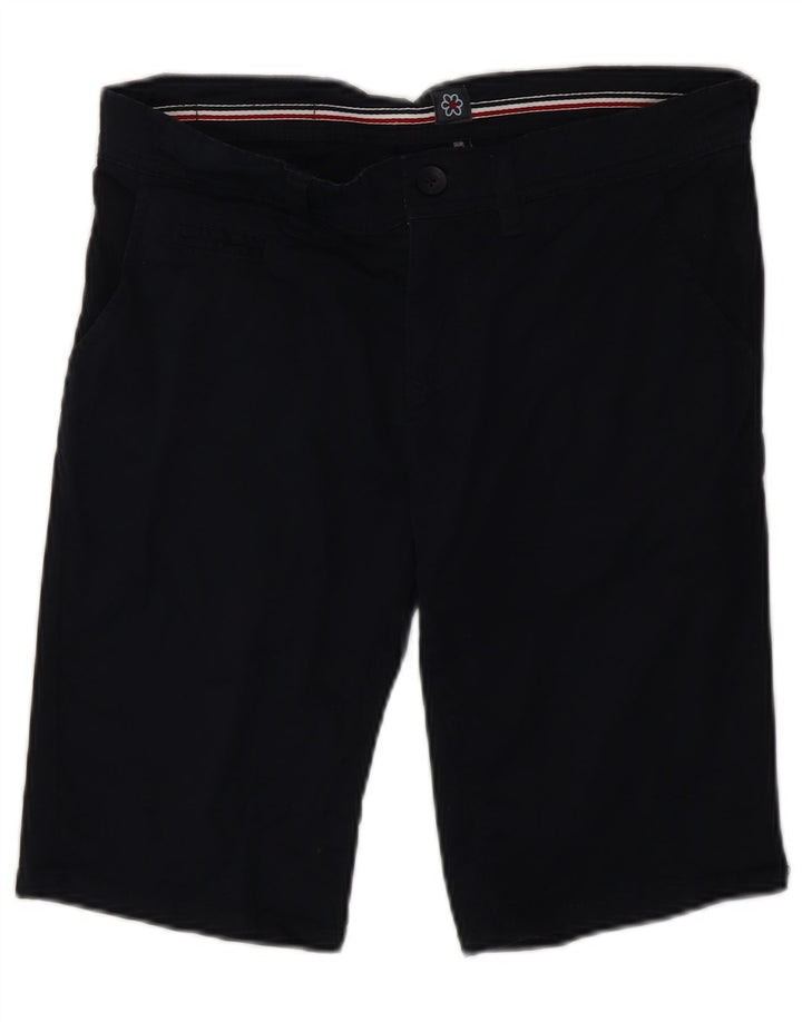 Pantaloncini chino da donna Guru IT 46 Large W34 Blu Navy Cotone