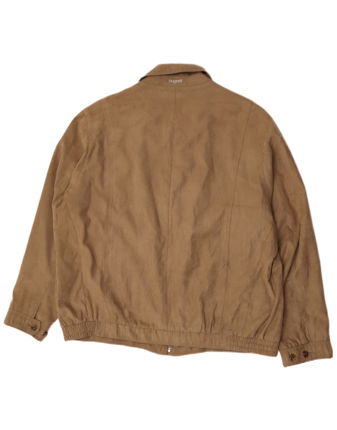 Giubbotto bomber da uomo Bugatti EU 62 6XL Poliestere marrone