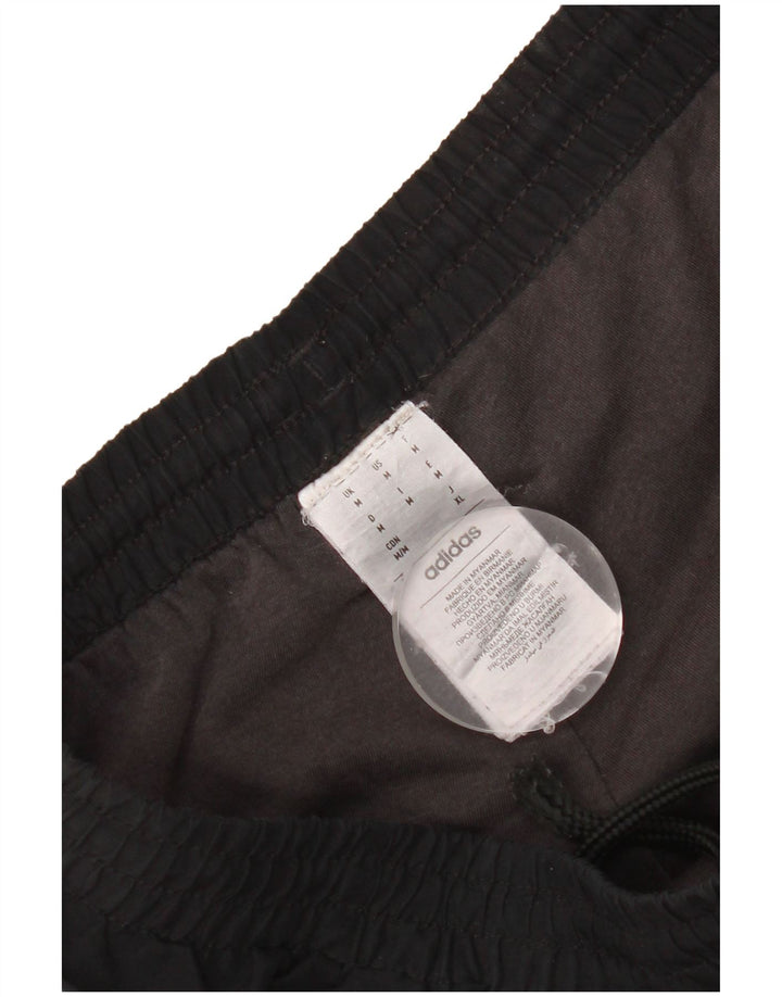 Pantaloni da tuta da uomo Adidas Joggers Medium Black Colourblock poliestere