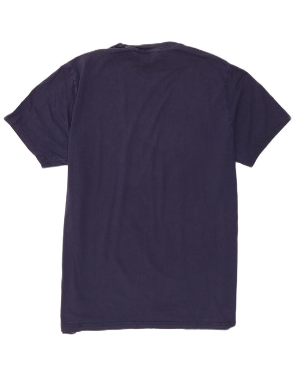 T-shirt grafica da uomo New Balance Top 2XL cotone blu navy