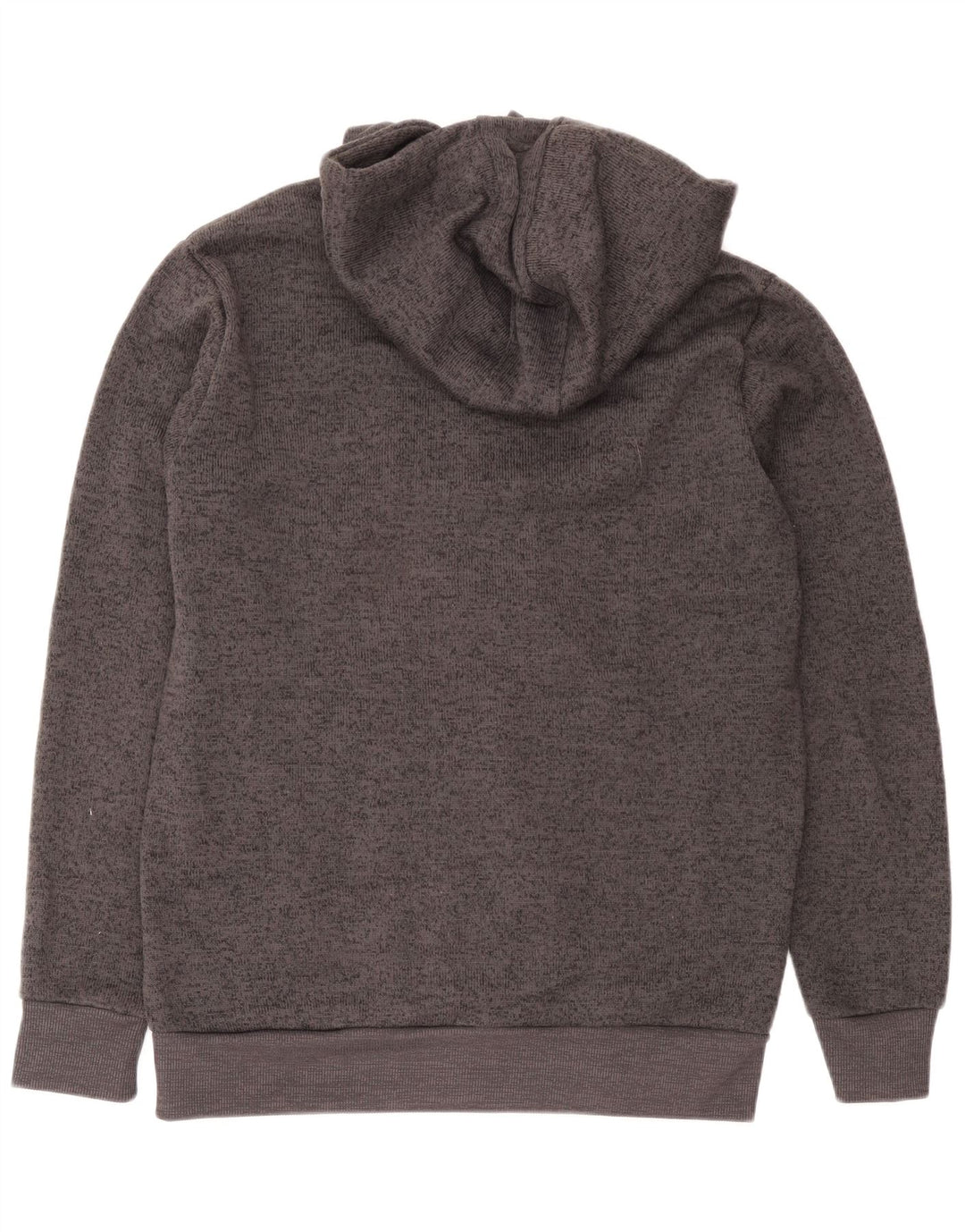 Felpa con cappuccio e zip da uomo di Mountain Warehouse, grande poliestere chiazzato grigio