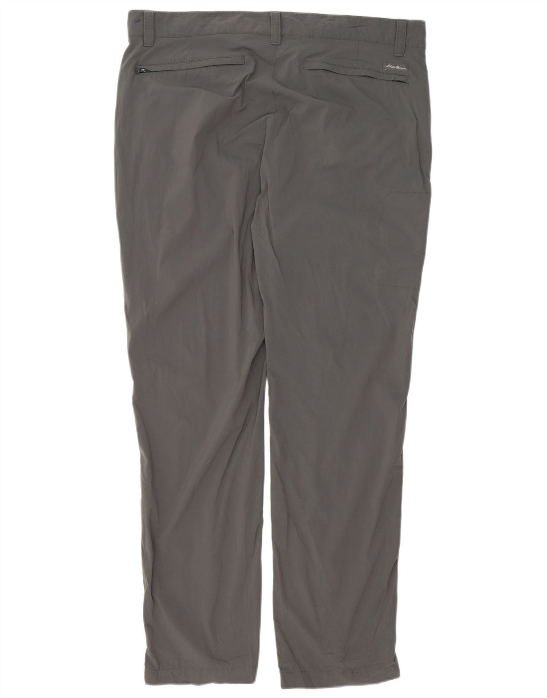 Pantaloni cargo slim da uomo EDDIE BAUER W38 L32 nylon grigio