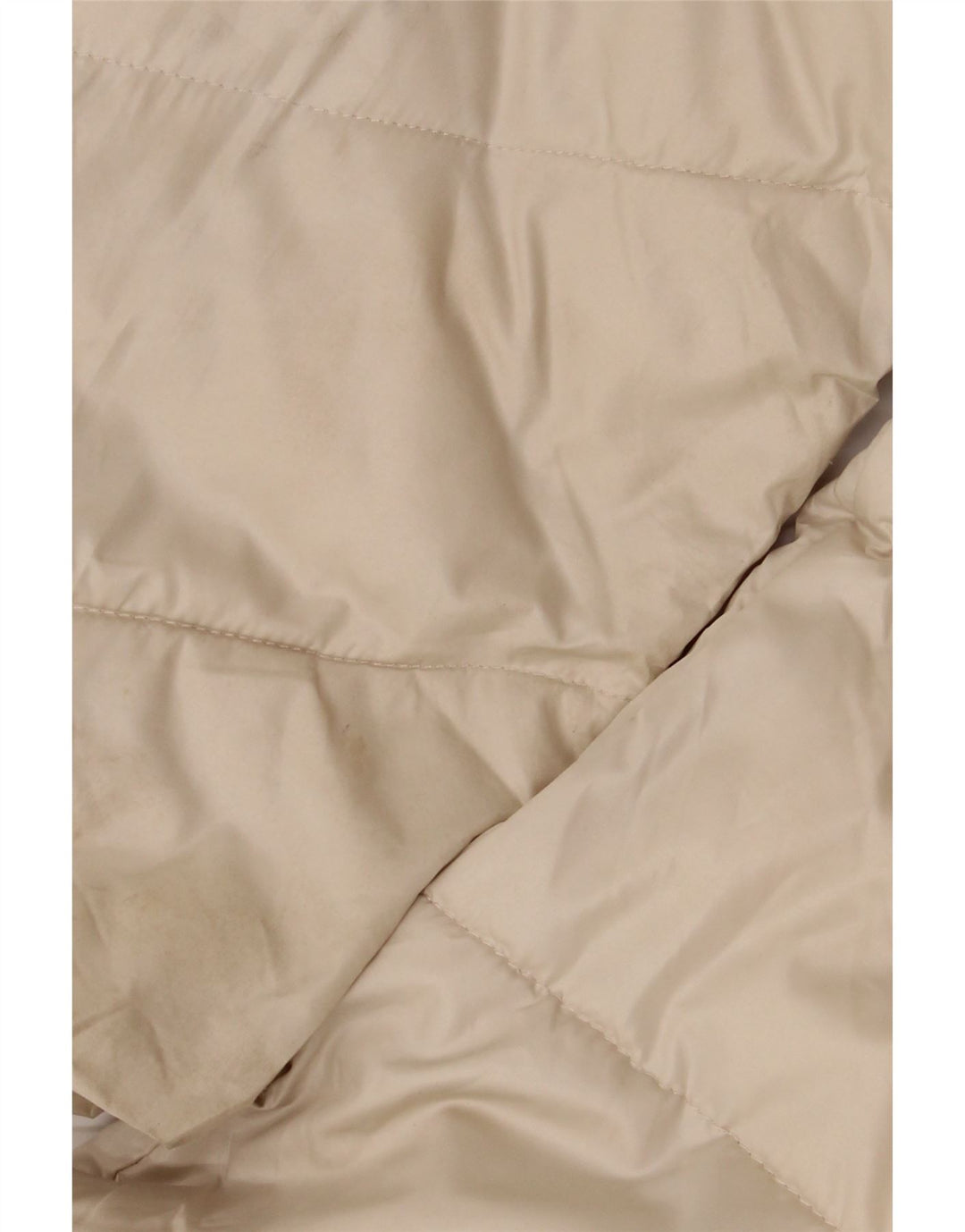 Cappotto imbottito oversize con cappuccio da donna Marks & Spencer UK 14 medio bianco sporco