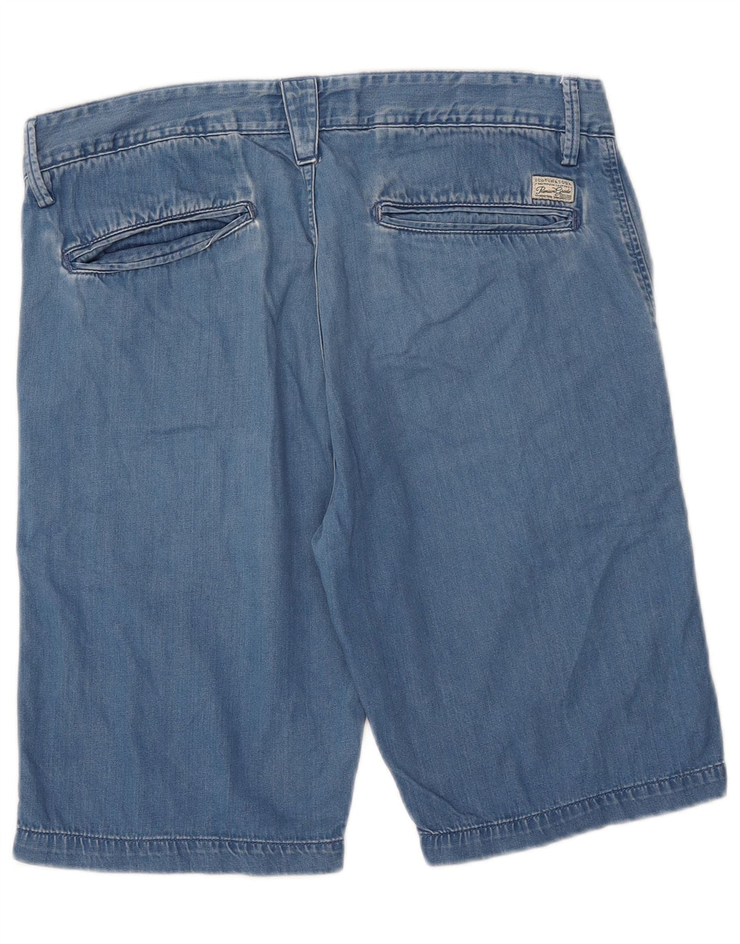Pantaloncini di jeans da uomo Scotch & Soda W32 cotone blu medio