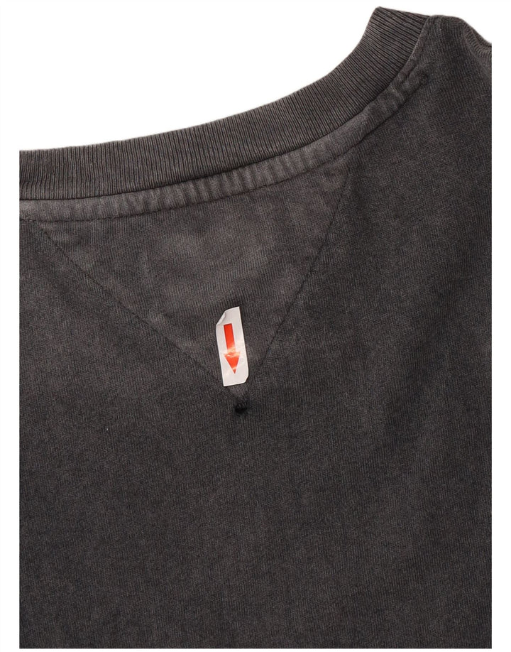 T-shirt da uomo Tommy Hilfiger Top XL in cotone grigio