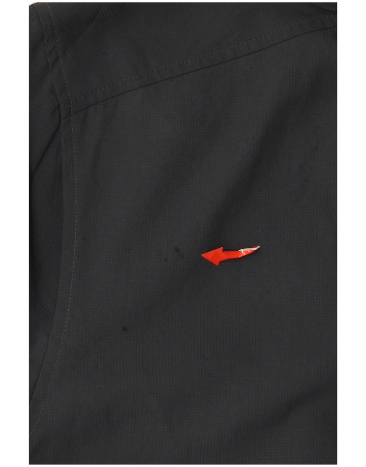 Giacca da ginnastica da uomo UNDER ARMOUR Heat Gear Top in poliestere grigio medio