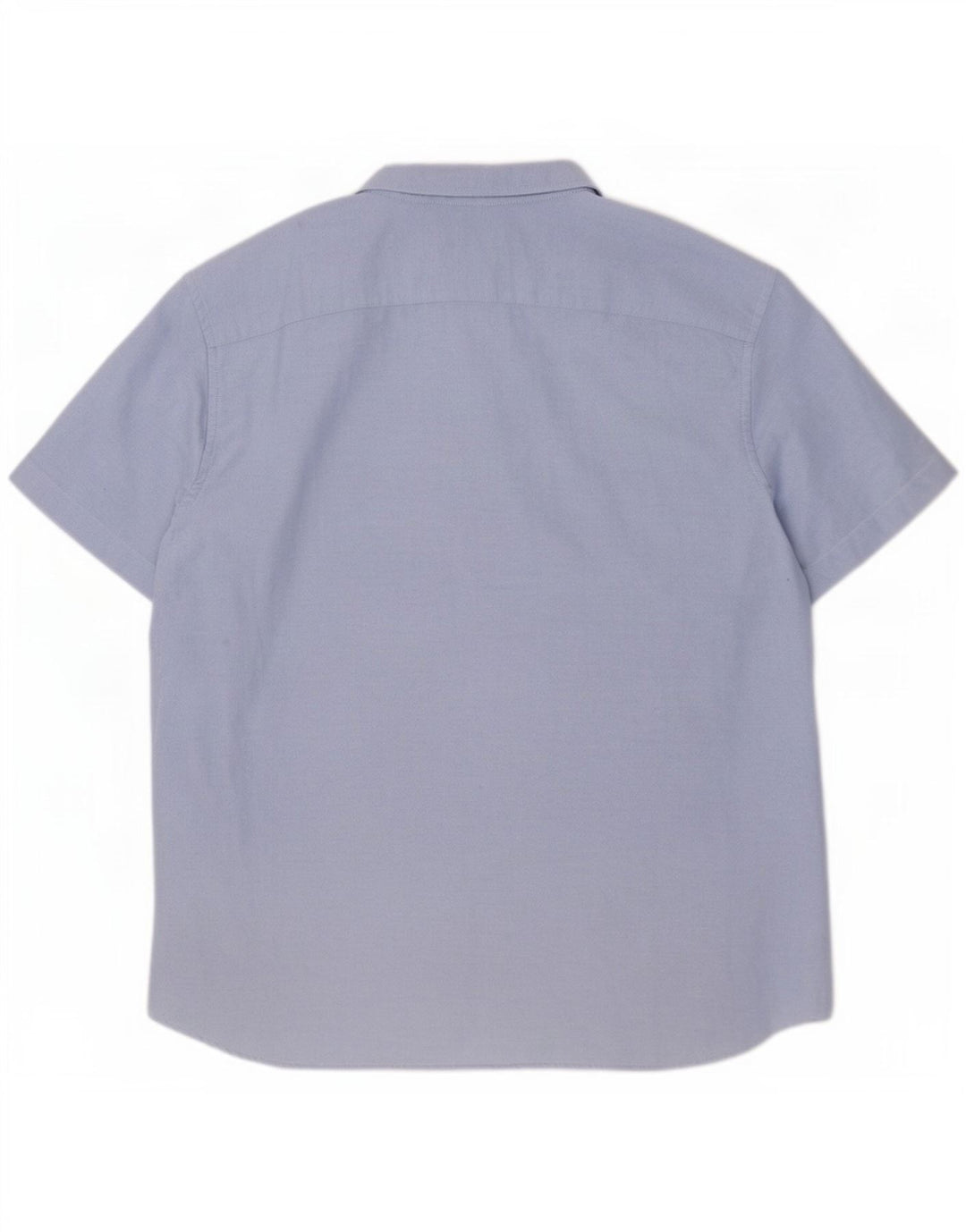 Camicia da uomo American Eagle a maniche corte vestibilità classica XL in cotone blu