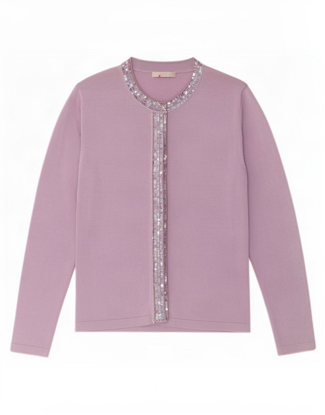 Maglione cardigan da donna Marks & Spencer UK 10 piccolo viola