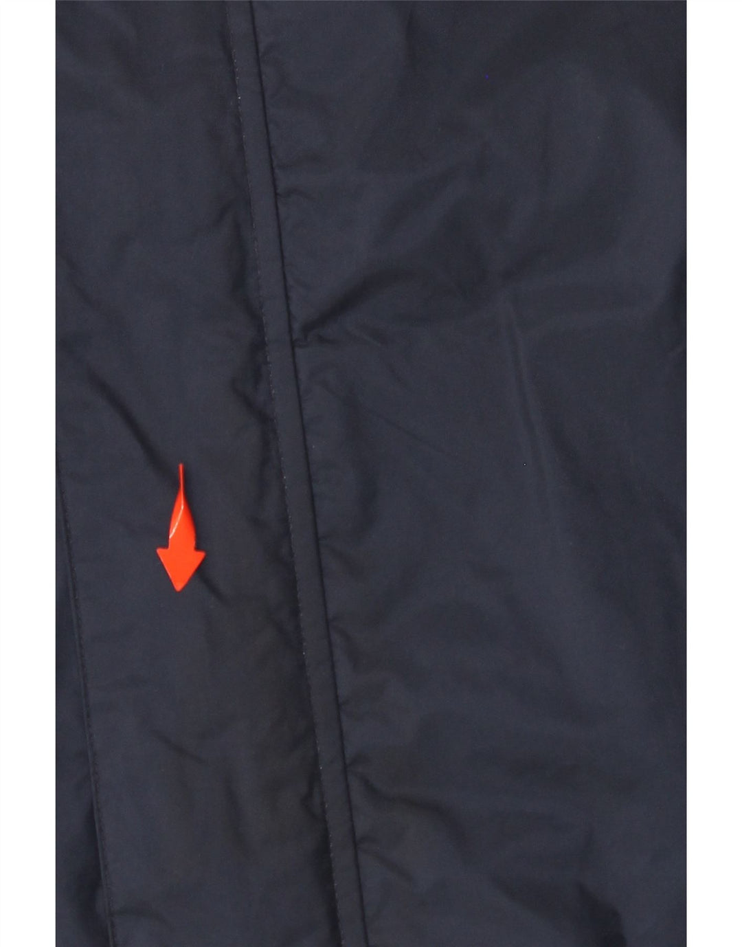 Giacca antipioggia da uomo ADIDAS con cappuccio UK 40 Large in nylon blu navy