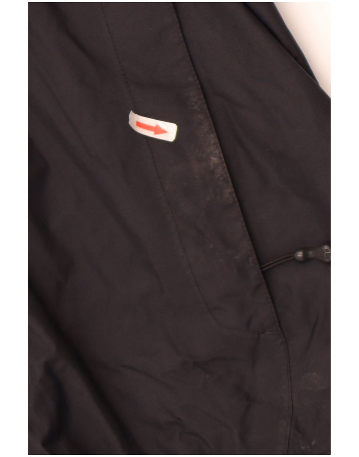 Giacca antipioggia con cappuccio da uomo Jack Wolfskin UK 50 3XL nera poliammide