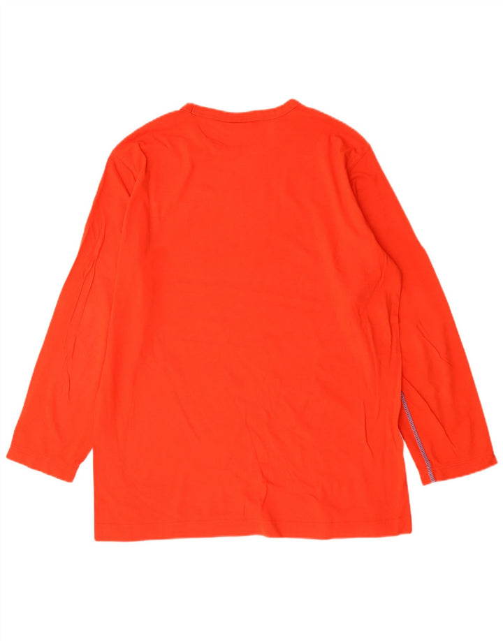 Puma Top grafico da uomo manica lunga grande rosso cotone