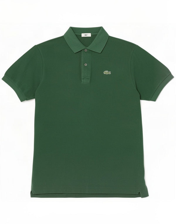 Polo da uomo Lacoste taglia 4 cotone verde medio