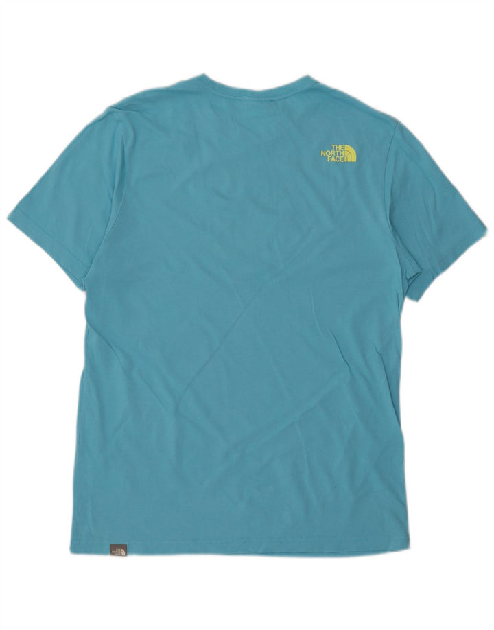 THE NORTH FACE T-shirt da uomo Top in cotone blu medio