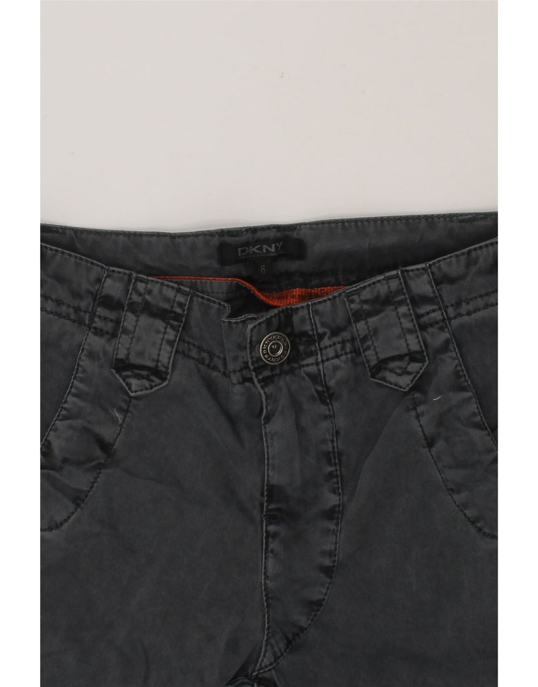 DKNY Boys Cargo Shorts 5-6 Years W22  Grey Cotton Vintage Dkny and Second-Hand Dkny from Messina Hembry 