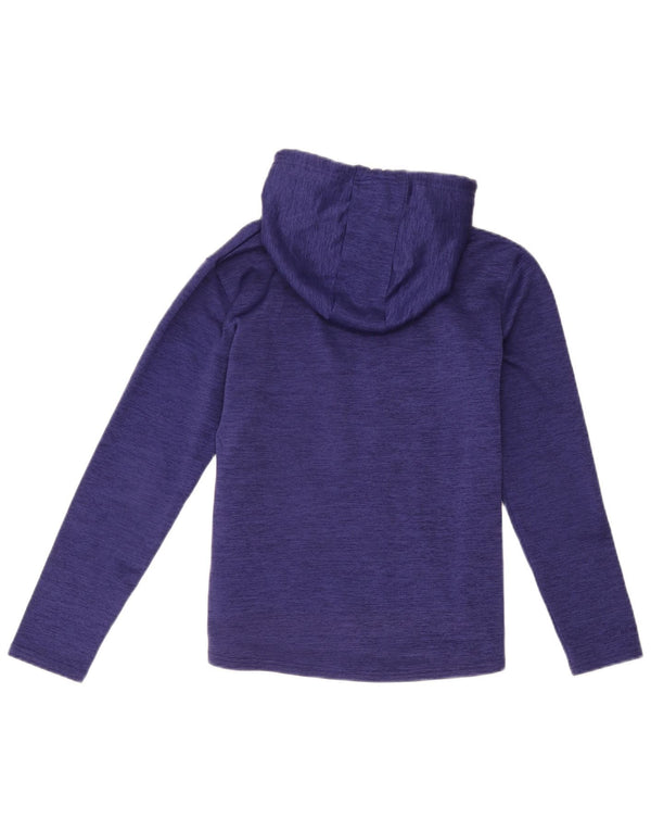 Felpa con cappuccio grafica da donna Under Armour UK 10 Small Viola Poliestere