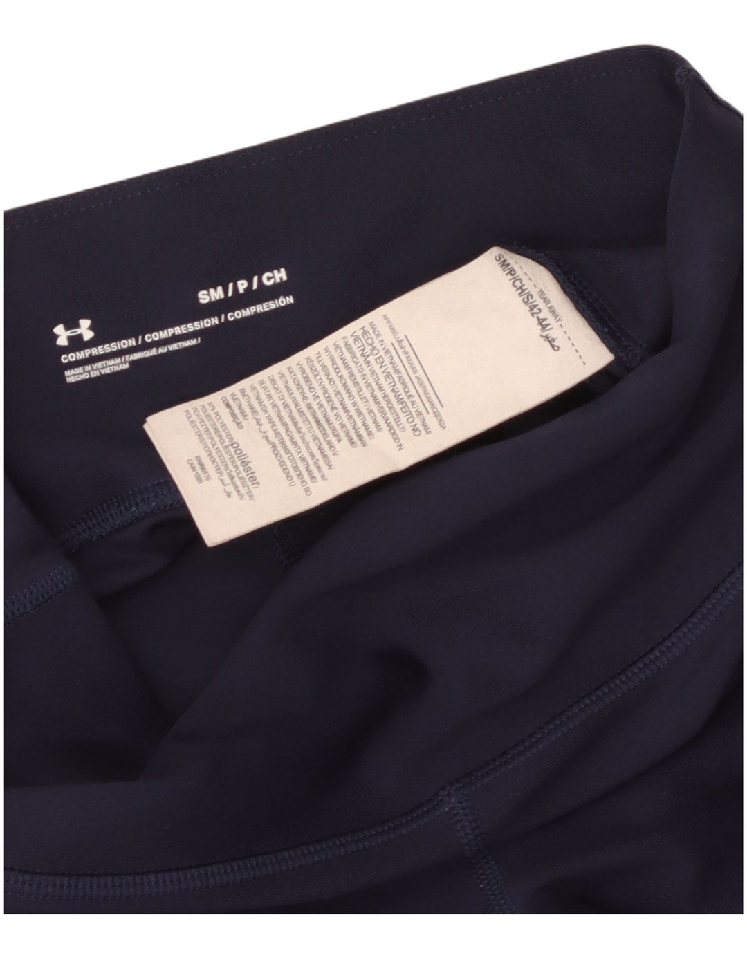 Leggings da donna Under Armour UK 8 Small Poliestere blu navy