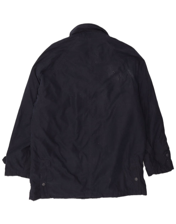 Giacca utility da uomo Sergio Tacchini UK 42 XL Poliestere blu navy