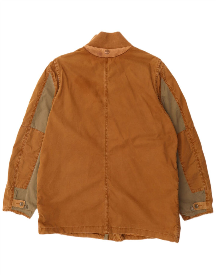 Giacca utility da uomo con vestibilità regolare Timberland UK 42 XL Marrone Colourblock Army