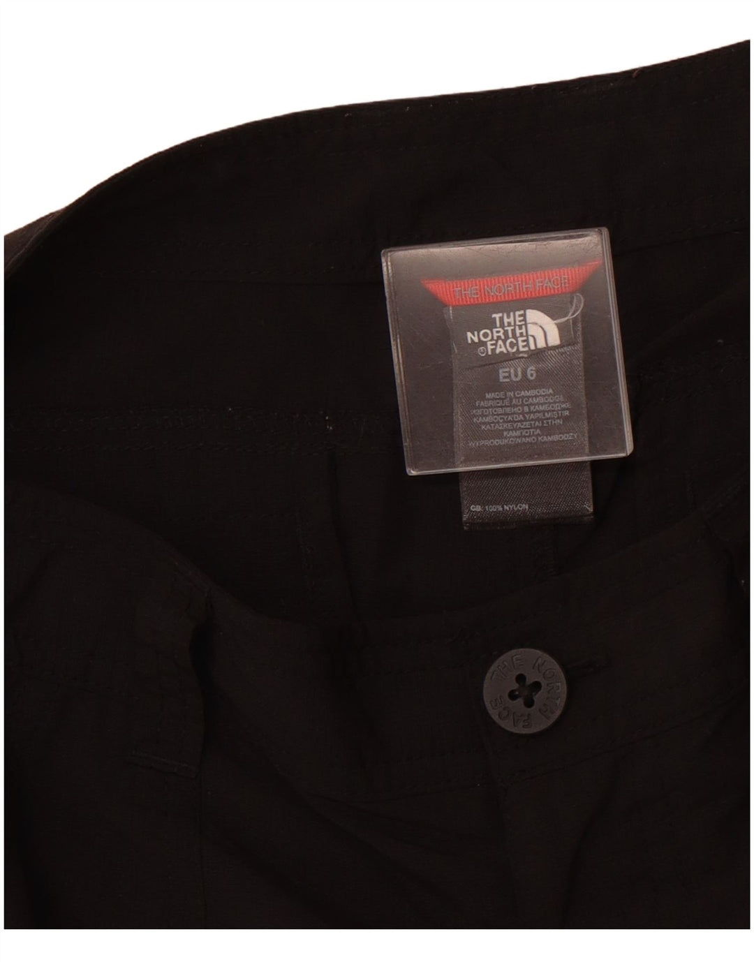 THE NORTH FACE Womens Bermuda Shorts US 6 Medium W30 Black Nylon