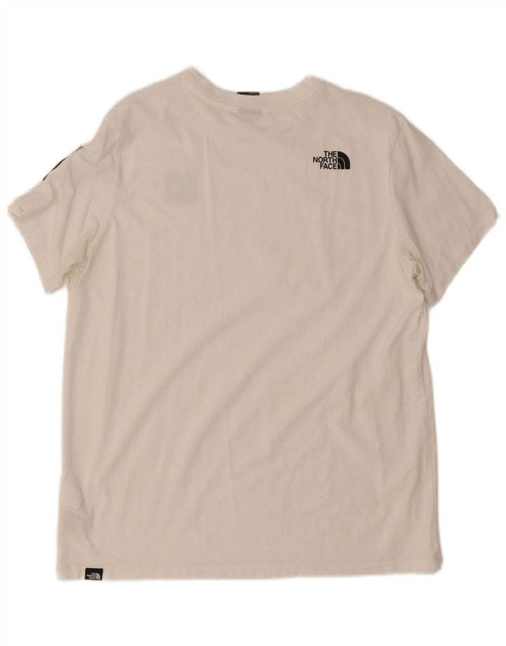 T-shirt grafica da uomo The North Face Top grande in cotone bianco