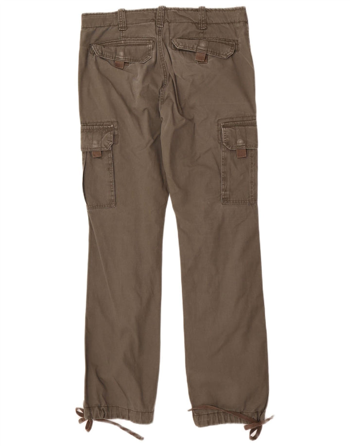 Pantaloni cargo da jogging da uomo Jack & Jones W33 L34 in cotone grigio