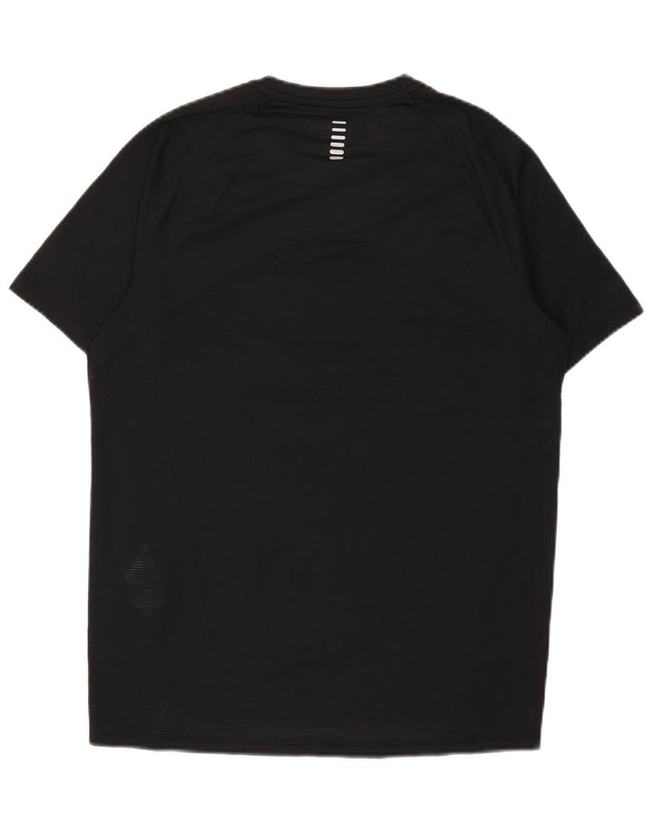 T-shirt da uomo Under Armour Top medio poliestere nero