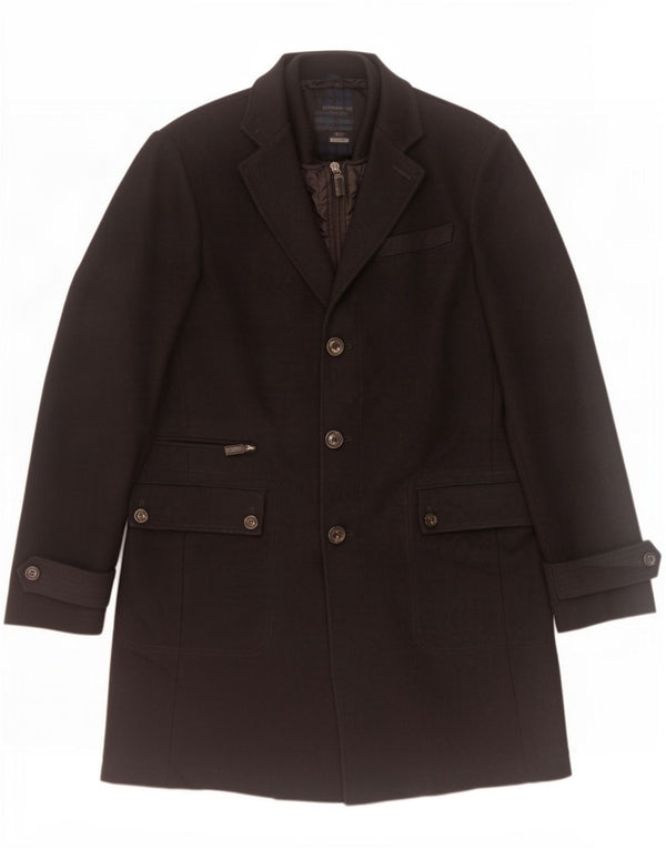 Cappotto da uomo Benetton IT 52 XL Acrilico nero