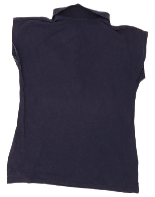 Polo da donna Avirex UK 12 cotone medio blu navy