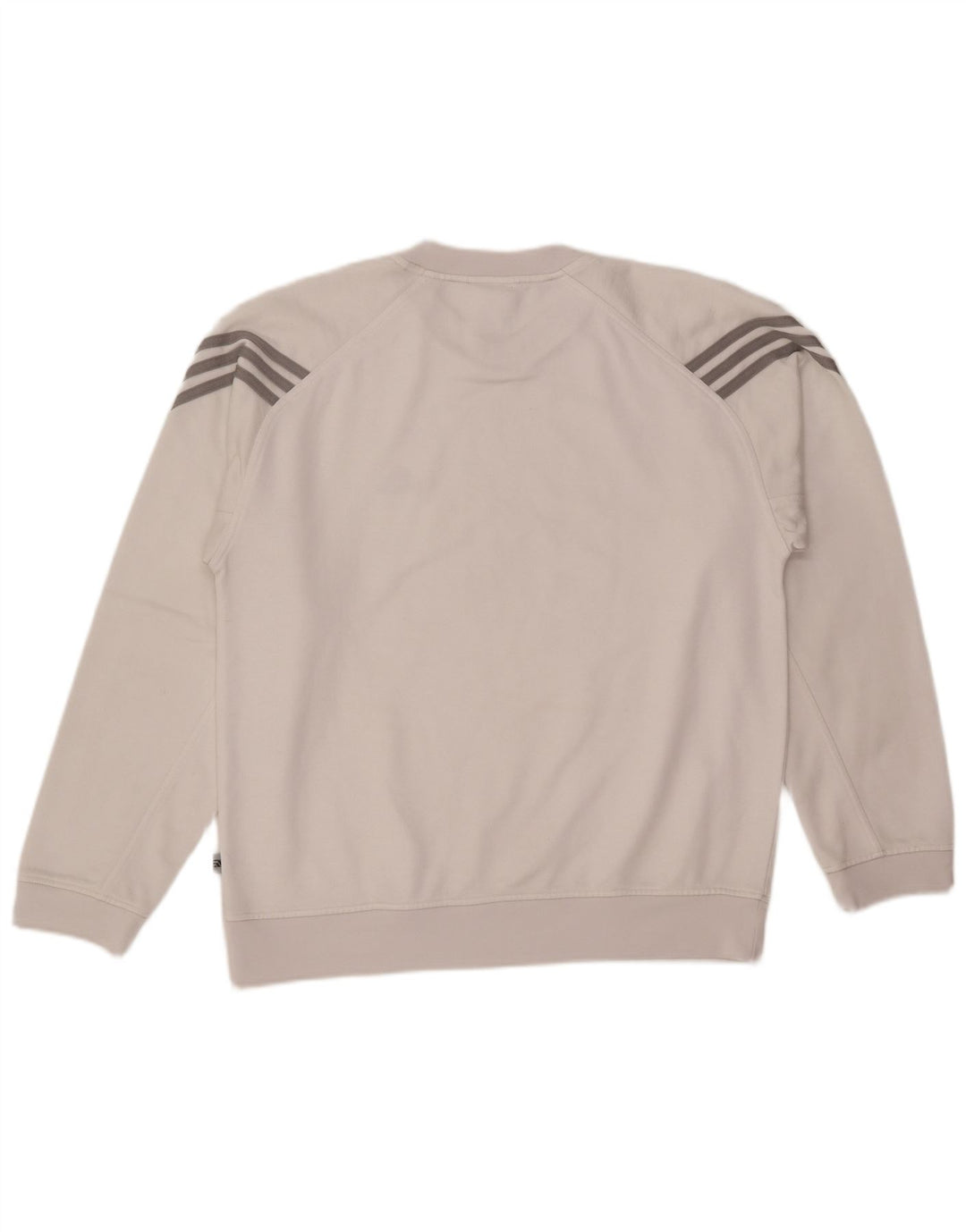 Felpa da uomo Loose Fit ADIDAS UK 36/38 Small Poliestere bianco