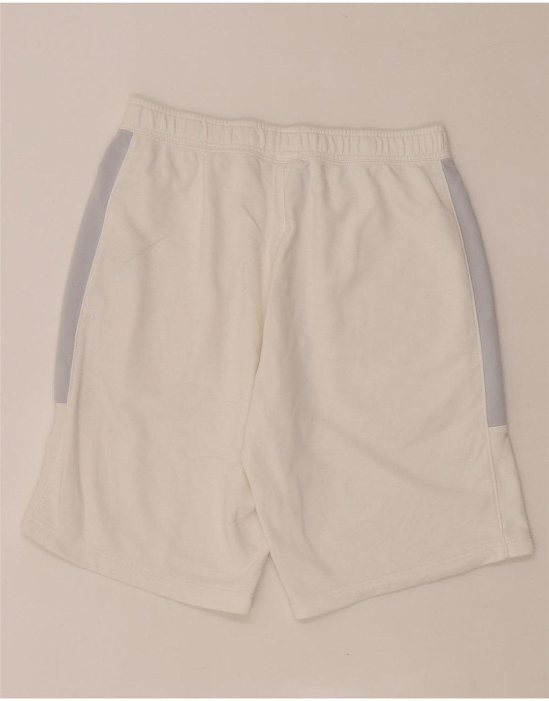 Pantaloncini sportivi Nike da uomo con grafica grafica, cotone color block bianco medio