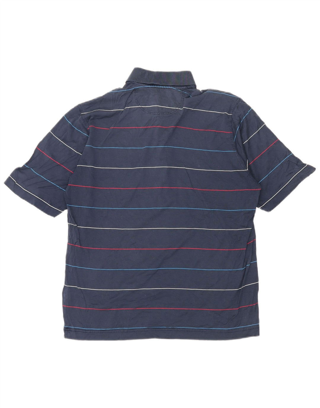 Polo da uomo PAUL & SHARK a righe blu navy medie