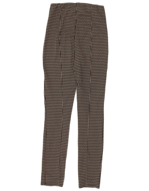 Leggings Zara da donna UK 14 medio pied de poule nero