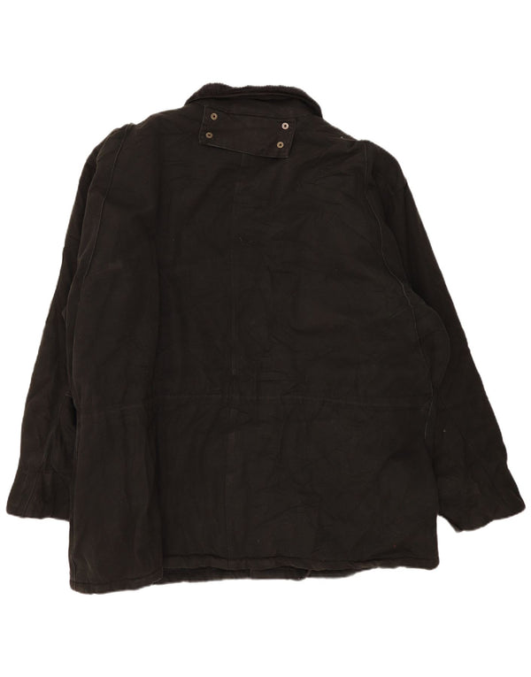 Giacca a vento da uomo Old Mill UK 44 2XL Cotone nero