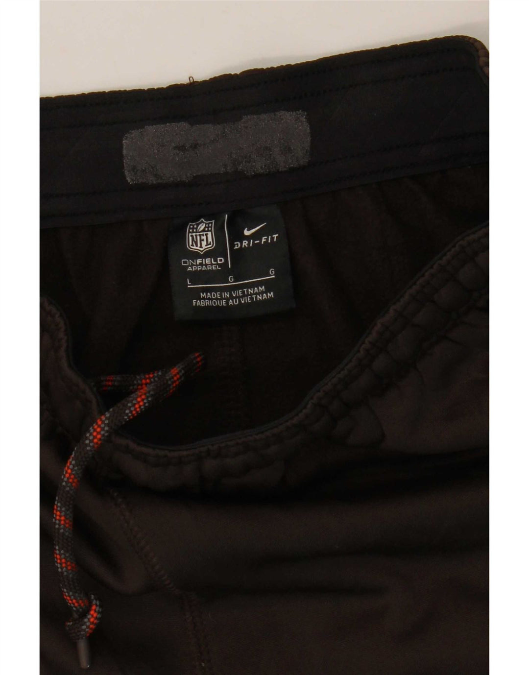Pantaloni da tuta con grafica Nike Cleveland Browns da uomo, grandi in poliestere kaki
