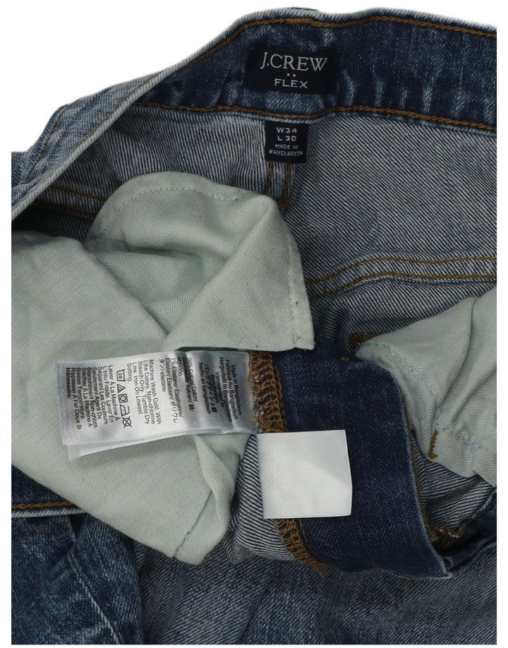 Jeans slim da uomo J. Crew W34 L28 cotone blu