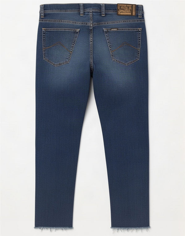 Carrera Jeans slim 717 da donna W34 L28 Blu cotone