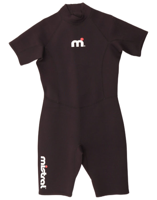Tutina grafica da donna Mistral UK 18 XL nylon nero