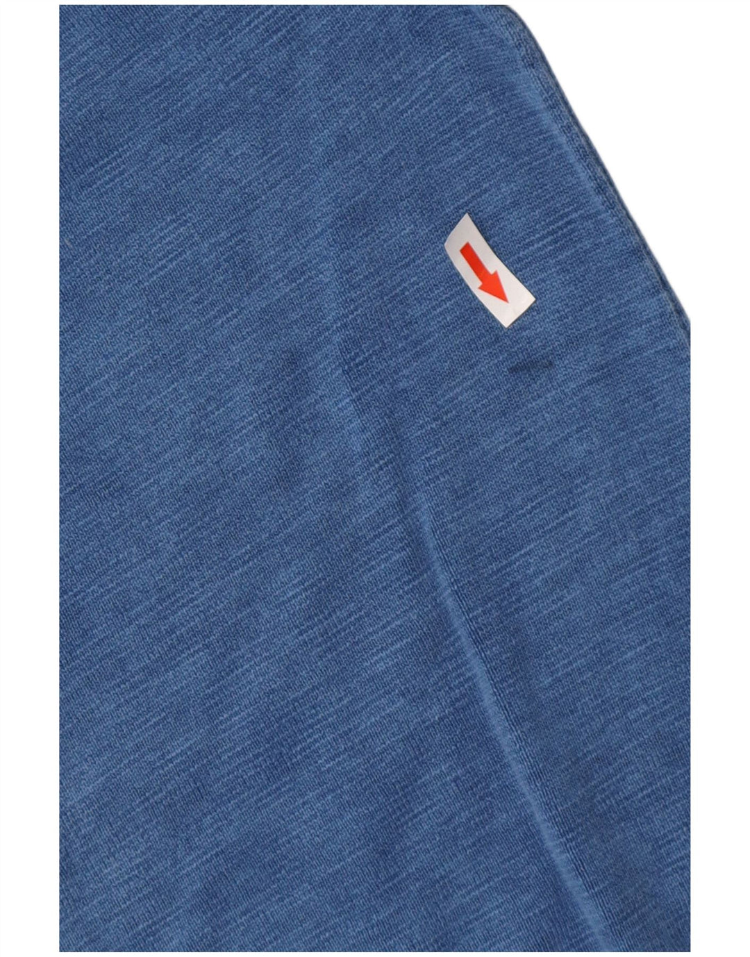 Maglione maglione girocollo da donna SUPERDRY UK 10 piccolo cotone blu