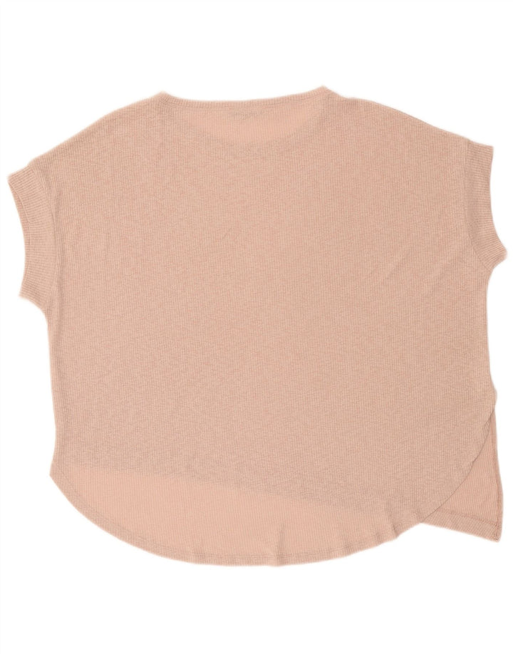 Top Blusa Oversize Da Donna Zara Rosa Medio